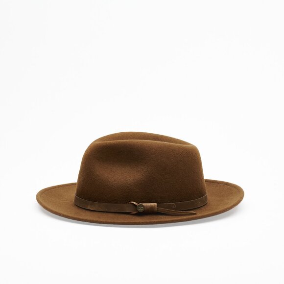 Stetson crushable wool hat in brown (size 7 ⅜") - Picture 3 of 9